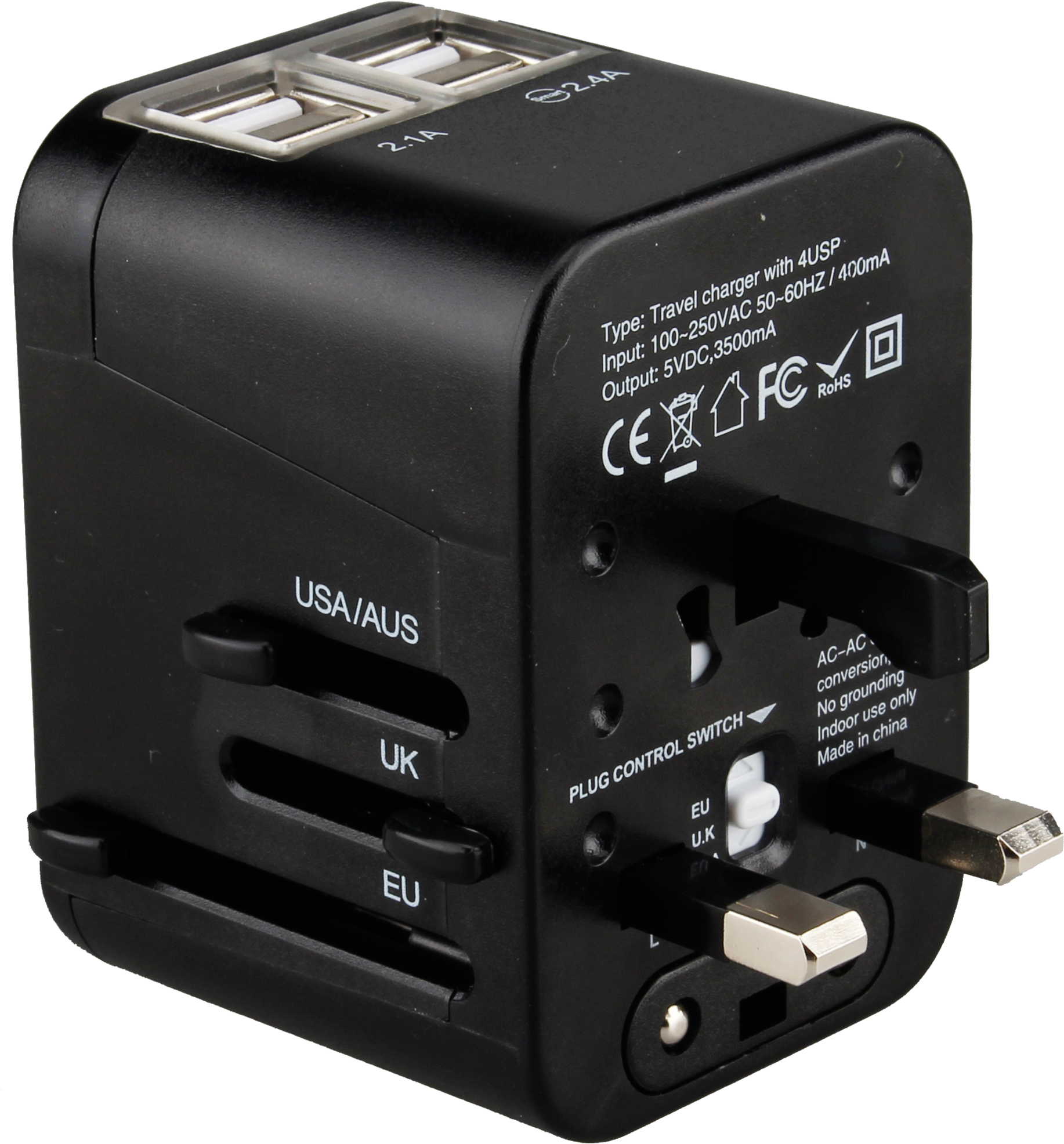 Universal Travel Adapter Png Pic - Electronics (1870x2048), Png Download