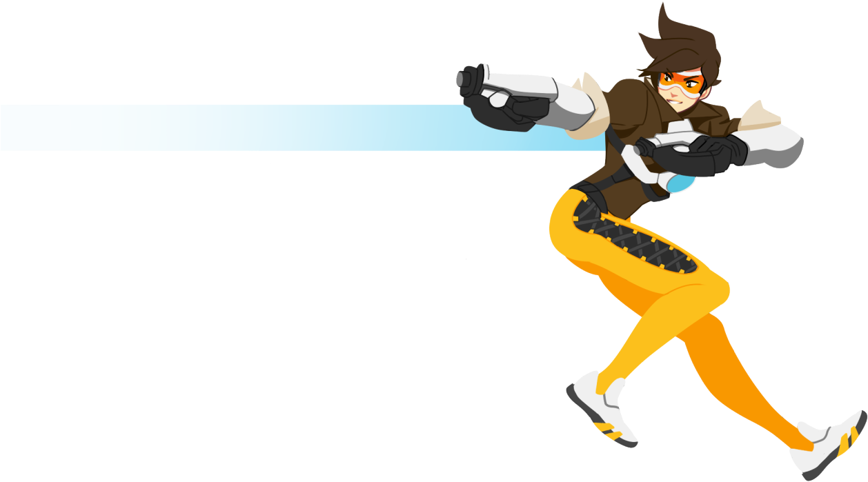 “tracer I Did For My New Youtube Banner~ ” 💕 - Tracer Banner Youtube (1280x819), Png Download