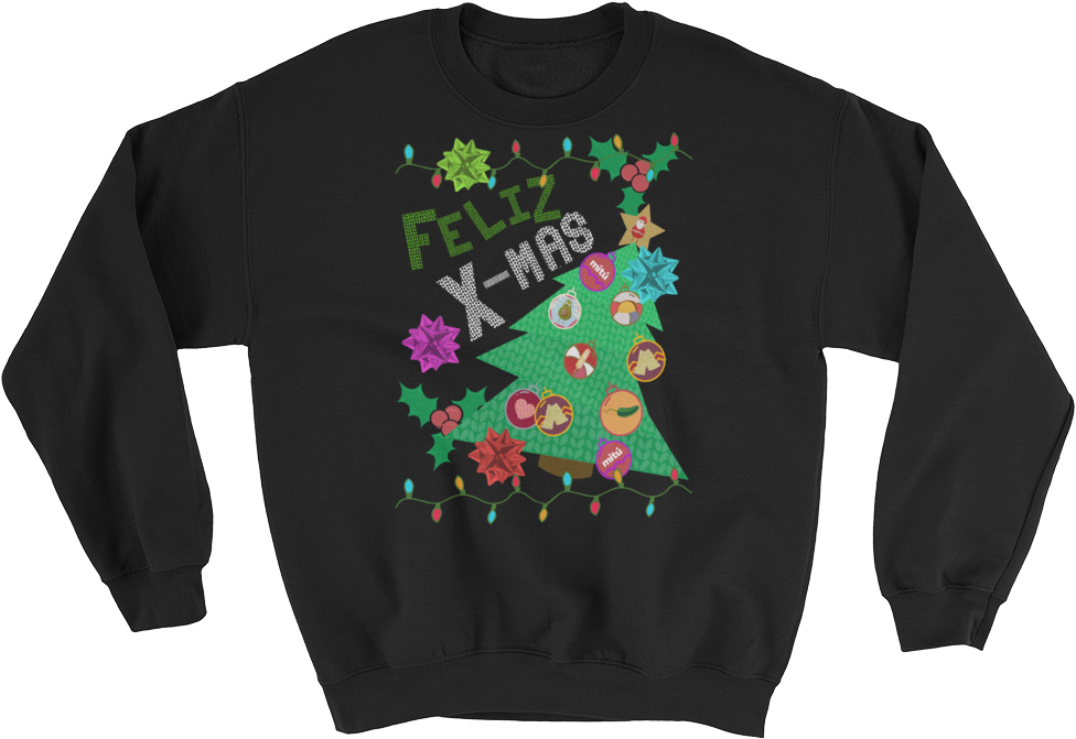Ugly Christmas Sweater - Ugly Christmas Sweater Transparent (1000x1000), Png Download