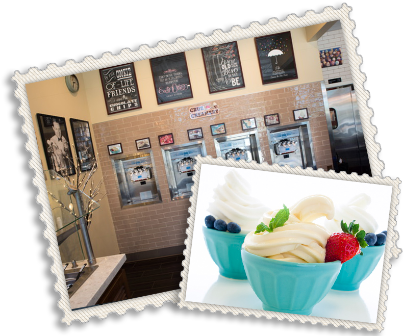 Frozen Yogurt & Ice Cream - Frozen Yogurt (792x659), Png Download
