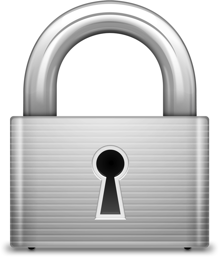 Lock Icon (1024x1024), Png Download