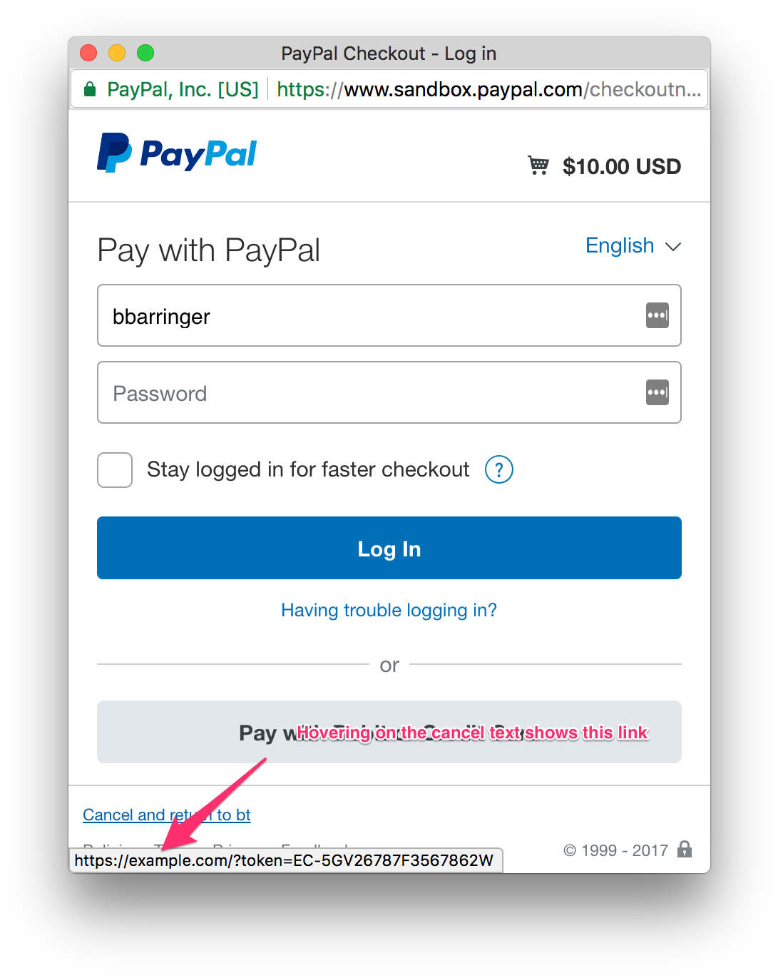 Example - Paypal (1124x1396), Png Download