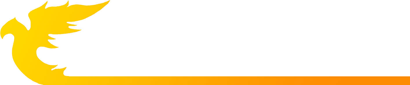 Phoenix Logo - Graphic Design (1416x295), Png Download