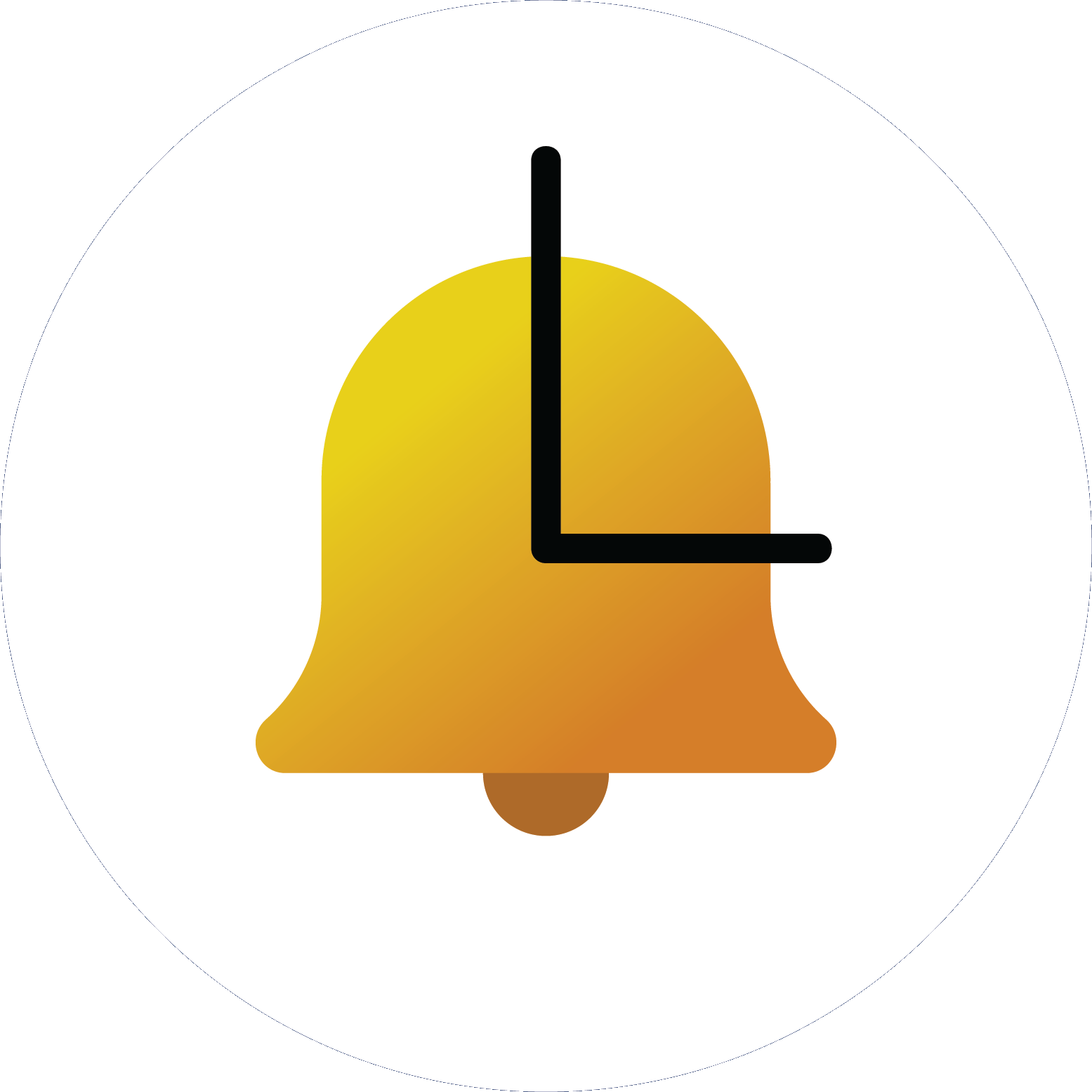 Powerschool Bell Schedule - Circle (1555x1555), Png Download