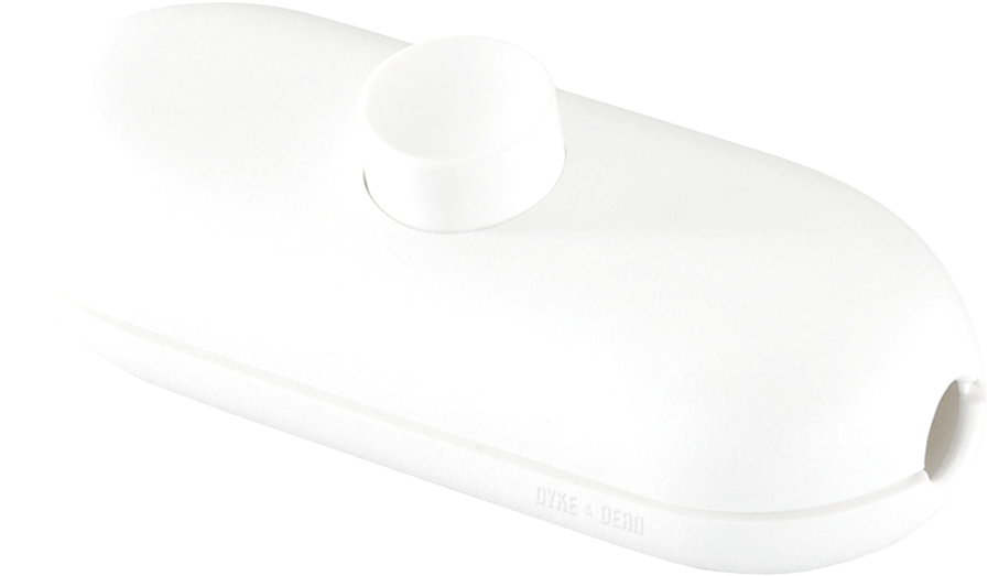 White Button Inline Cable Lamp Switch - Mouse (900x900), Png Download