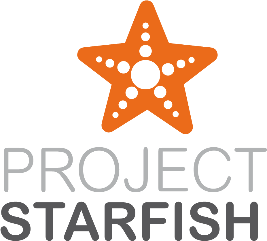 Starfish Logos - Project Starfish (1074x935), Png Download