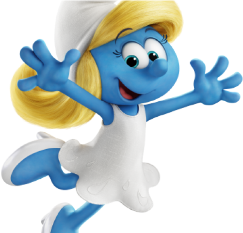 Smurfs Clipart Smurf Village - Am A Lady Smurfs (640x480), Png Download