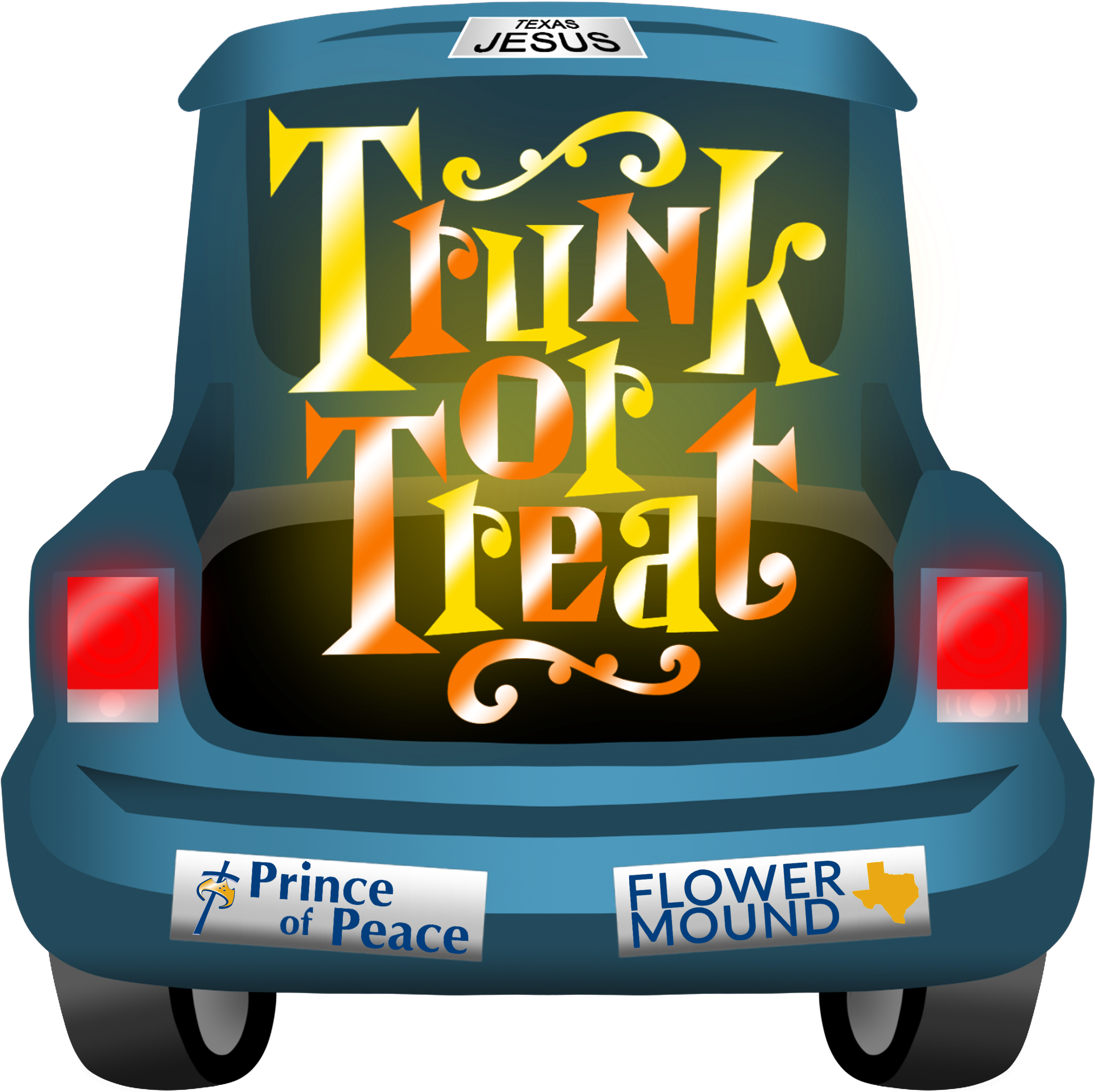 Trunk Or Treat - Mini Cooper (3000x3000), Png Download