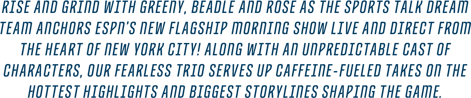 So When Our Longtime Co Conspirators At Espn Asked - Ink (2152x495), Png Download