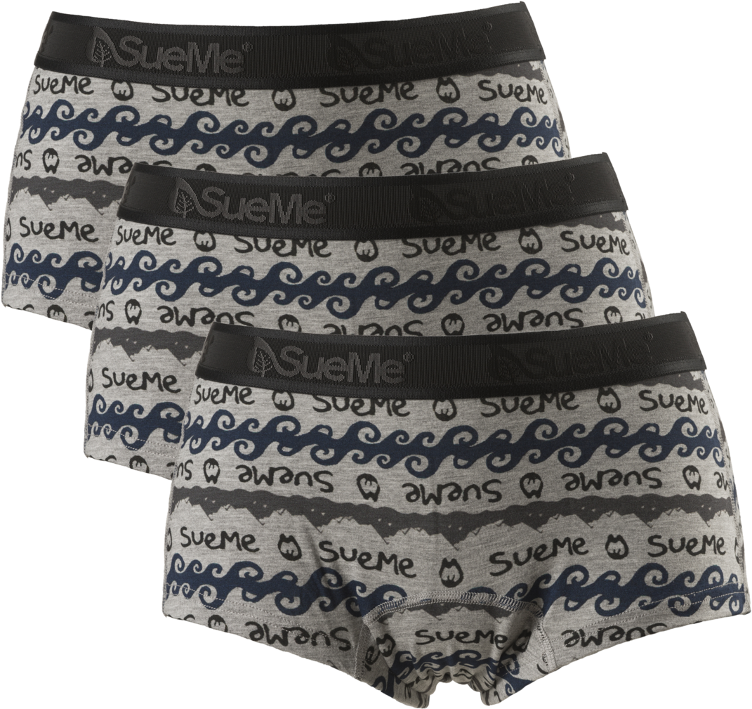 Grey Oyambre Pk3 Womens Beech Shorties - Sueme Womens Beech Shorties (1080x1080), Png Download