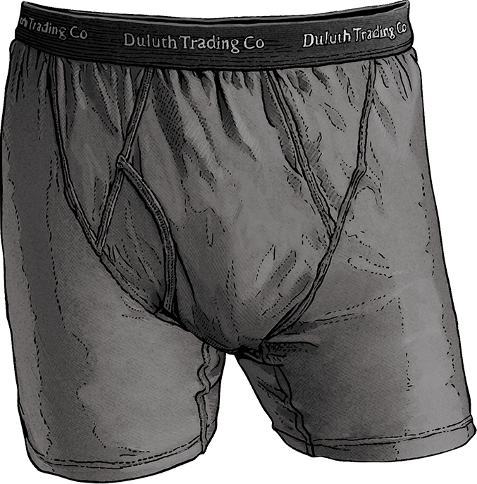 Shop Buck Naked™ - Duluth Trading Underwear (677x688), Png Download