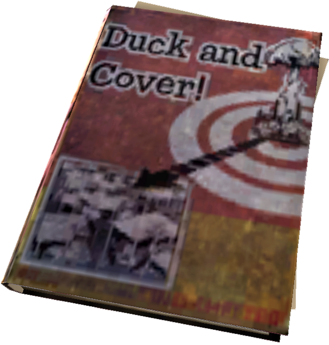Duck And Cover - Duck And Cover Fallout (672x704), Png Download