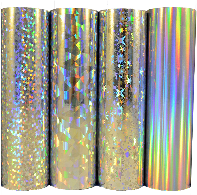 This Is Our Fantastic New Range Of Holographic Foils - Bangle (709x668), Png Download