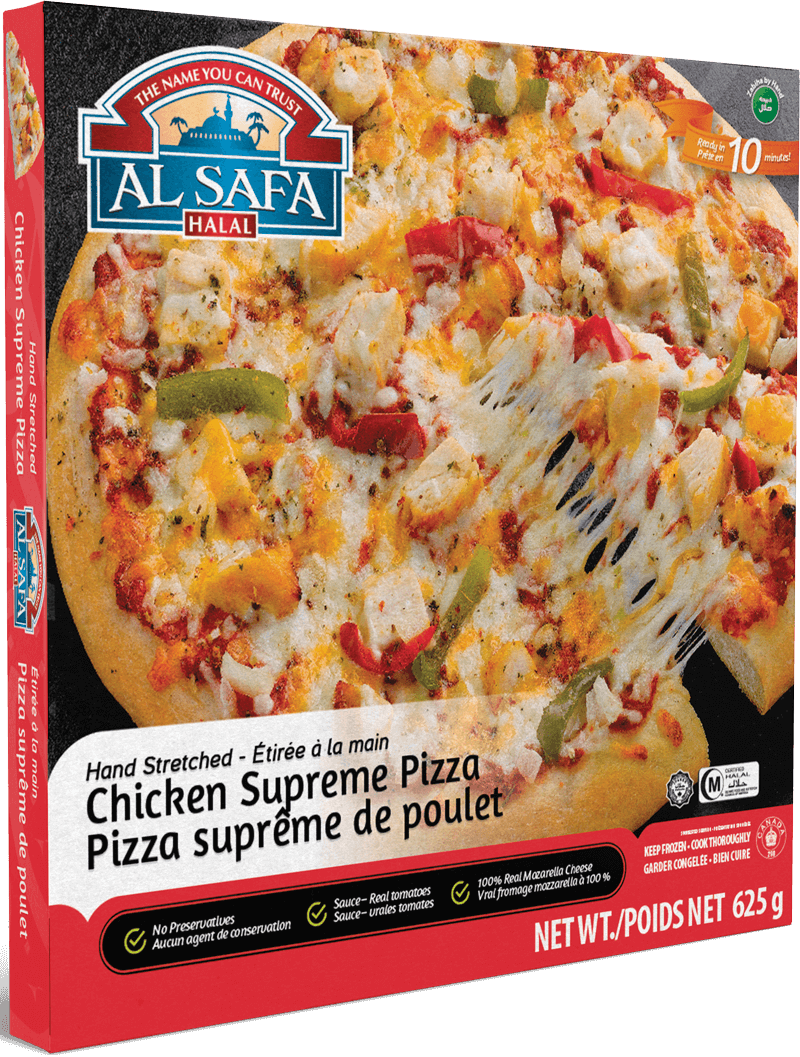 Chicken Supreme Pizza - Al Safa (800x1057), Png Download