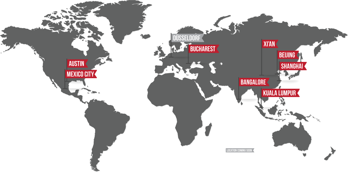 Global It Services Transforming A Quickly Changing - Fintech In The World (1111x550), Png Download