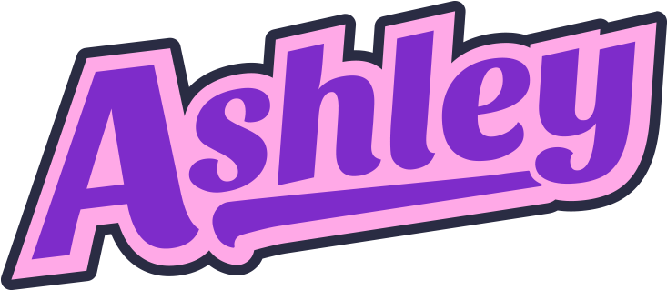 Ashley Retro Name Sign Png - Graphic Design (1200x628), Png Download