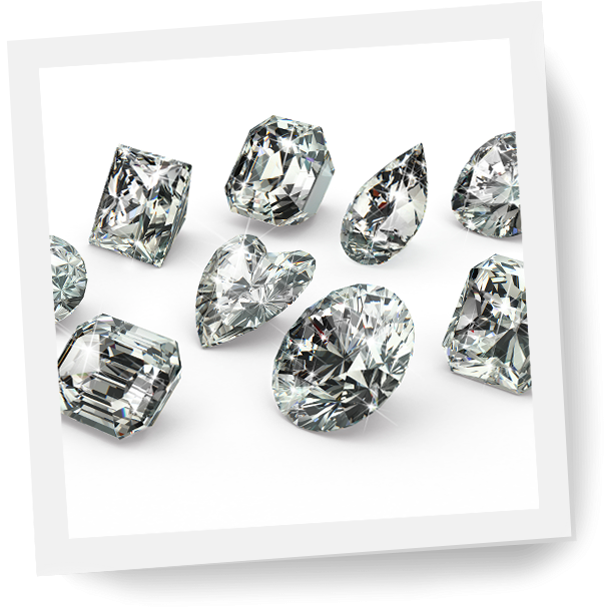 About Our Loose Diamonds - Diamond (714x667), Png Download