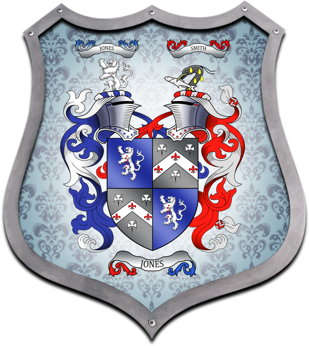 Jones Smith Shield - Crest (1000x1178), Png Download
