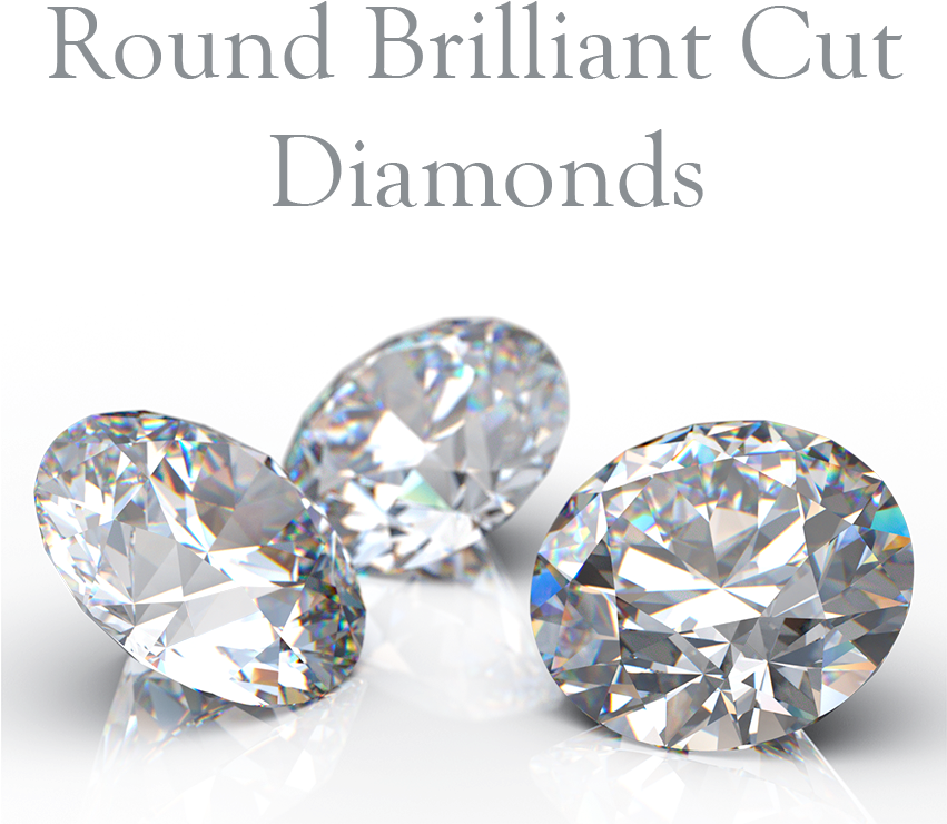 Round Brilliant Cut Diamonds Online From Australian - Diamond (850x850), Png Download