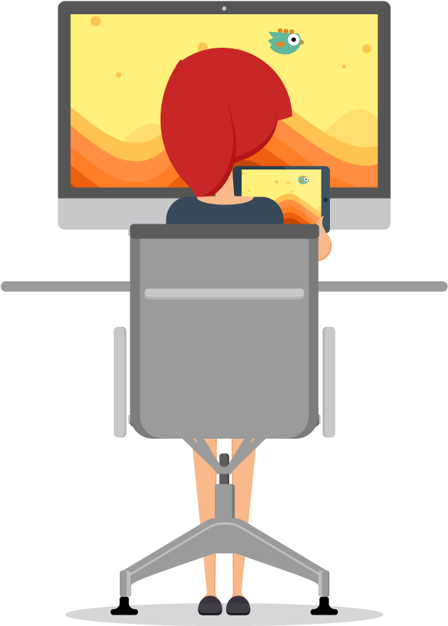 Airserver Converts Your Mac Into A Multiplayer Game - Office Chair (655x1010), Png Download