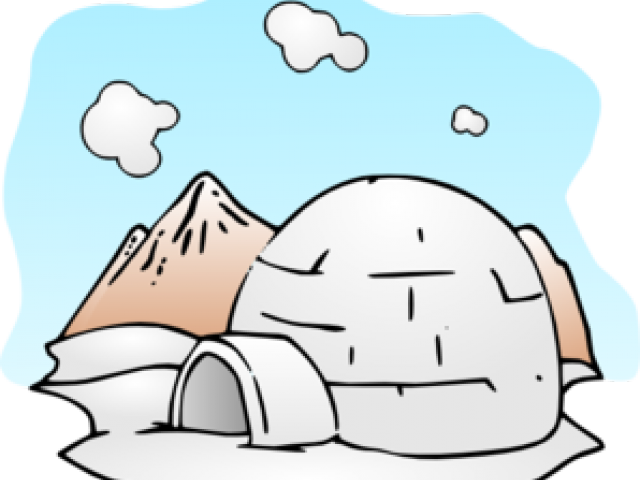Igloo Clipart - Igloo Clip Art (640x480), Png Download