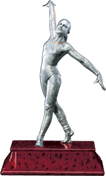 500 X 800 1 - Gymnastics Statue (500x800), Png Download