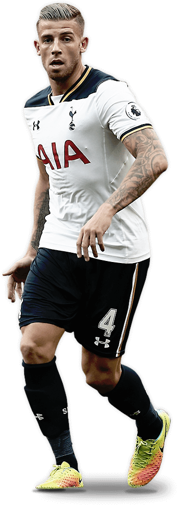 Toby Alderweireld Test Spurs Fans, Tottenham Hotspur - Toby Alderweireld Transparent (460x1120), Png Download