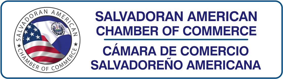 The Salvadoran-american Chamber Of Commerce Of The - Circle (1200x404), Png Download