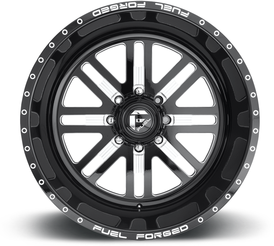 Fuel Offroad Ff33 Forged Wheels - Black Fuel Offroad Wheels (950x950), Png Download