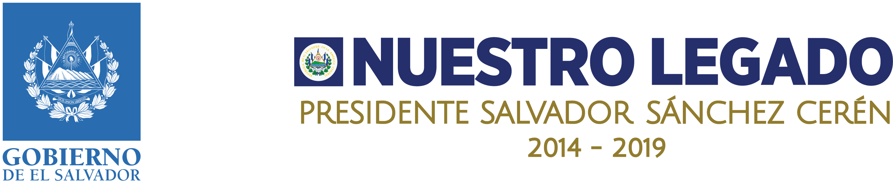 Vicepresidencia De La República De El Salvador - El Salvador (3016x622), Png Download