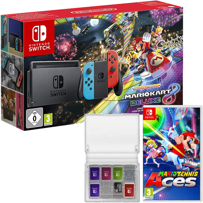 Nintendo Switch Mario Kart (700x700), Png Download