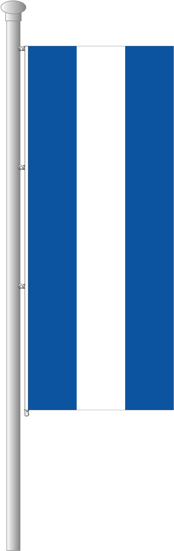 El Salvador Hissfahne, Blau Weiß Blau, Brillante Farben, - Flag (2048x2048), Png Download