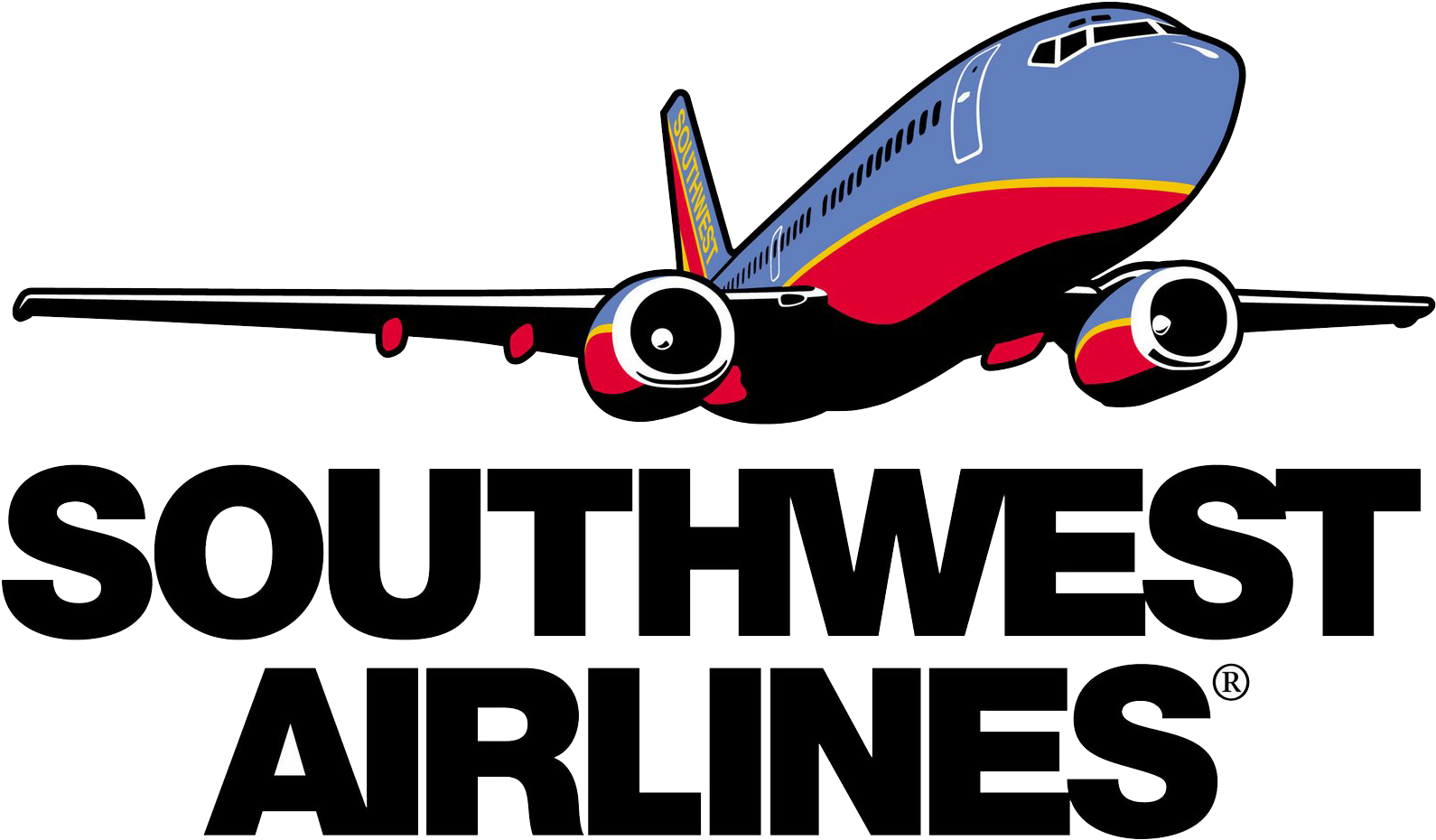 Southwest Airlines - South West Airline Logo (1600x939), Png Download