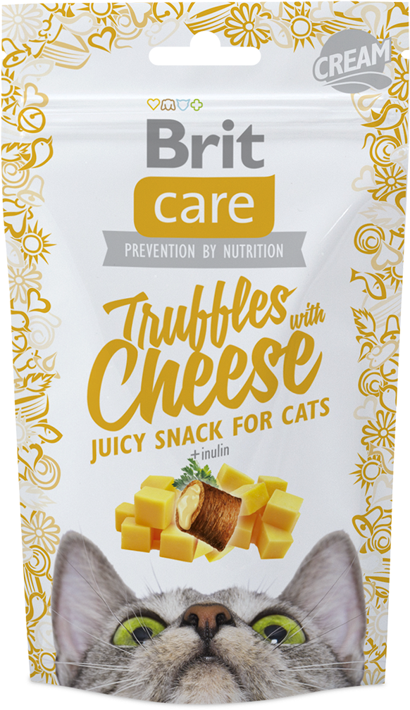 Brit Care Cat Snack Truffles Cheese - Brit Care Przysmaki Dla Kota (1200x1600), Png Download