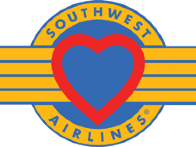 Flight Clipart Southwest Airlines - Transparent Southwest Airlines Logo (640x480), Png Download