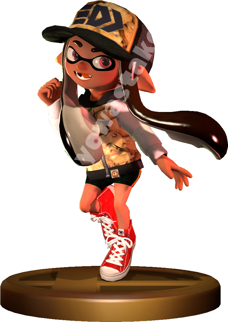Onyo - Smash Inkling Alts (900x1080), Png Download