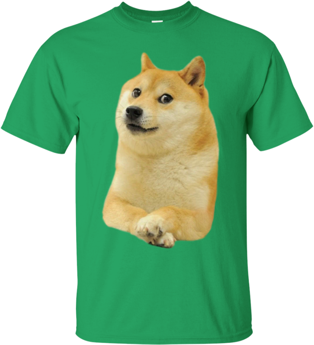 Doge Meme T-shirt - Shirt (1155x1155), Png Download