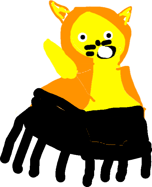 Drawing - Spider Doge - Cartoon (515x634), Png Download