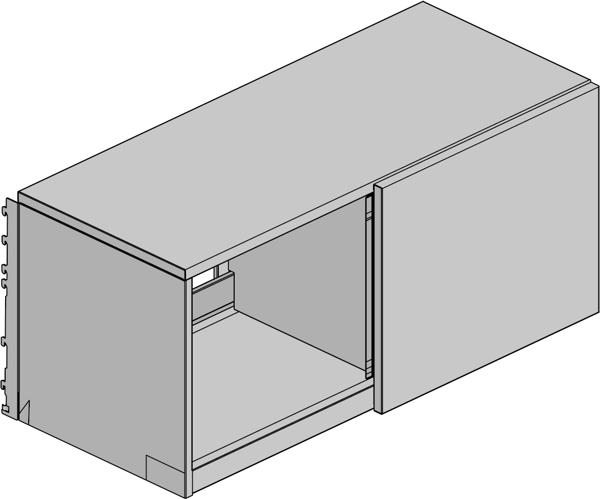 Univ - Bin,sldng Dr,v - I - A - Appl,36w,1 Vertical - Coffee Table (1200x1200), Png Download