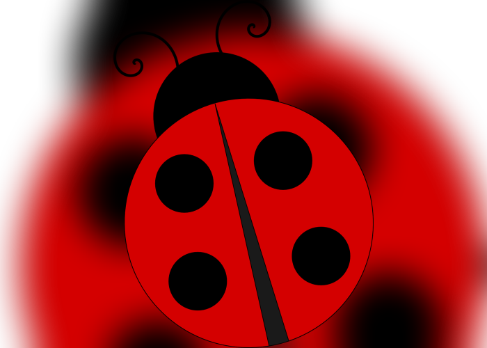 Color Palette Ideas From Red Nose Clip Art Image - Ladybug (700x500), Png Download