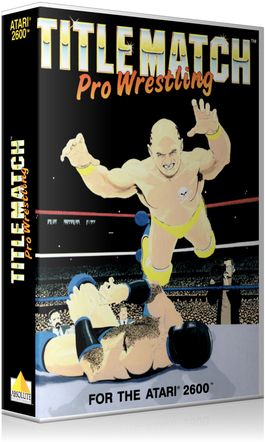 Title Match Pro Wrestling Atari 2600 Game Cover To - Poster (800x900), Png Download