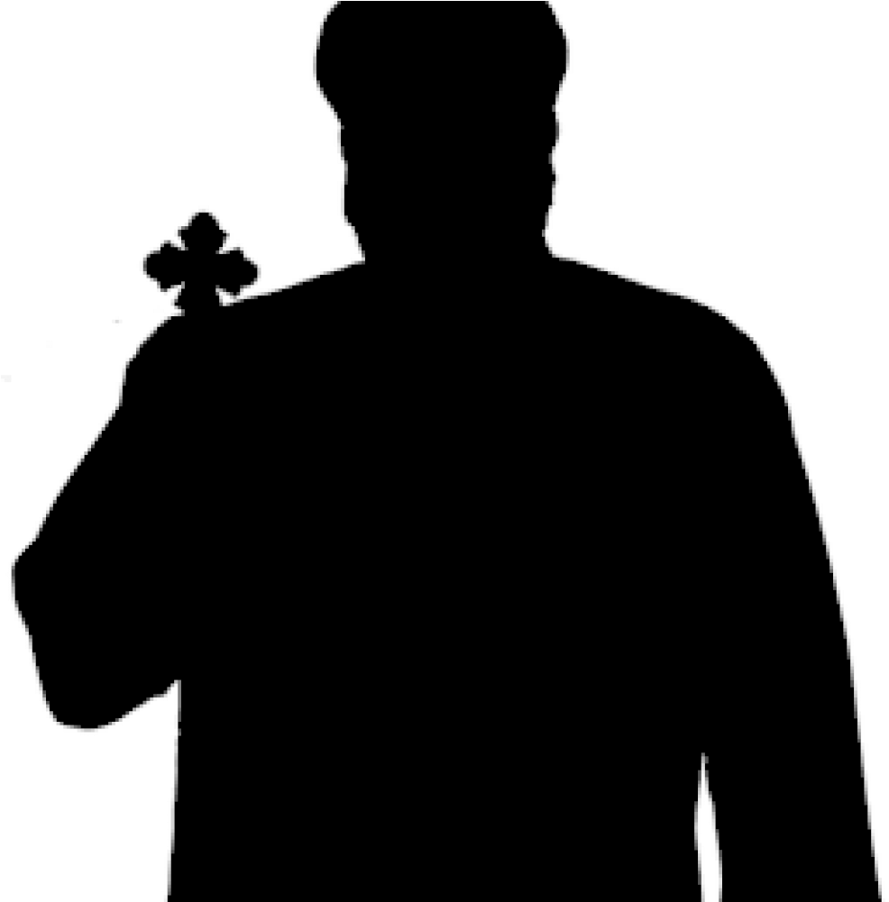 Priest-1000x1000 - Silhouette (1000x1000), Png Download