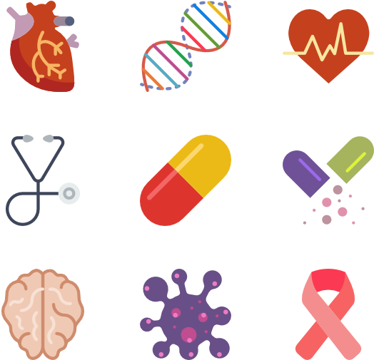 Icon Font, Icon Pack, Vector Icons, Medical, Medical - Icons Of Health Conditions (600x564), Png Download