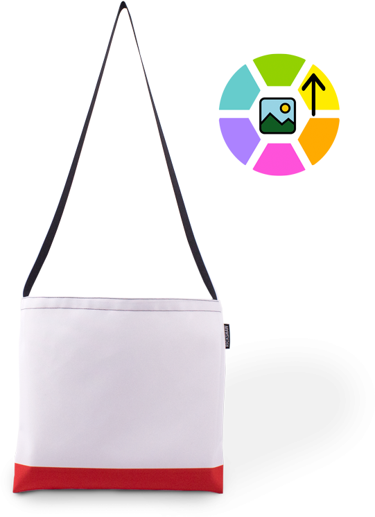 Custom Musette W/printed Boot - Shoulder Bag (800x800), Png Download