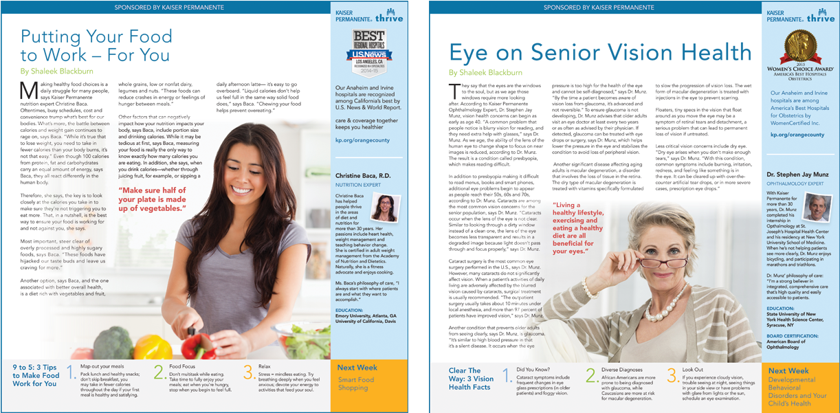 Freedom Custom Content Work For Kaiser Permanente - Overhead Door (1400x600), Png Download