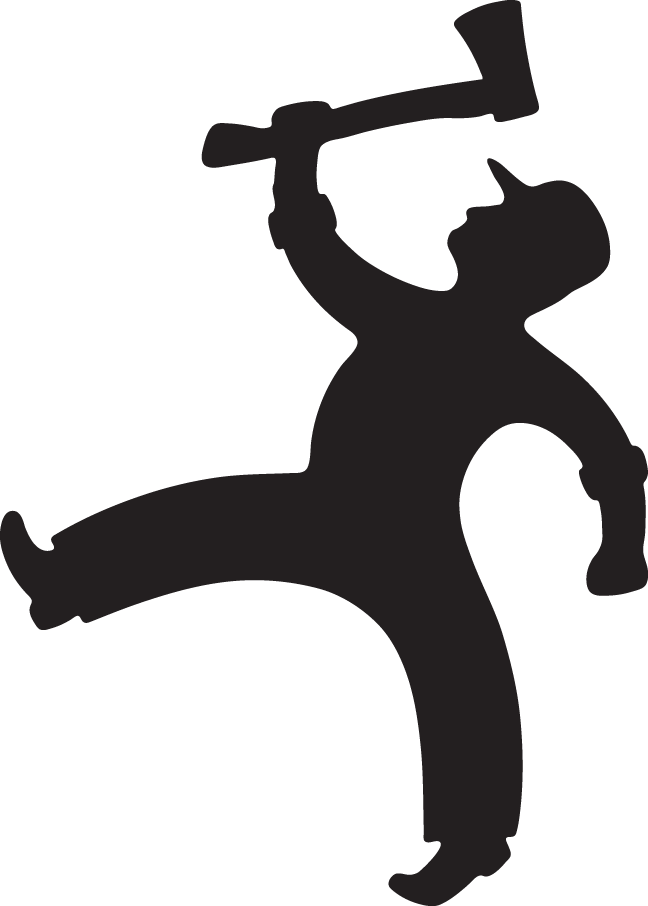 Lumberjack Shadow Png (648x906), Png Download