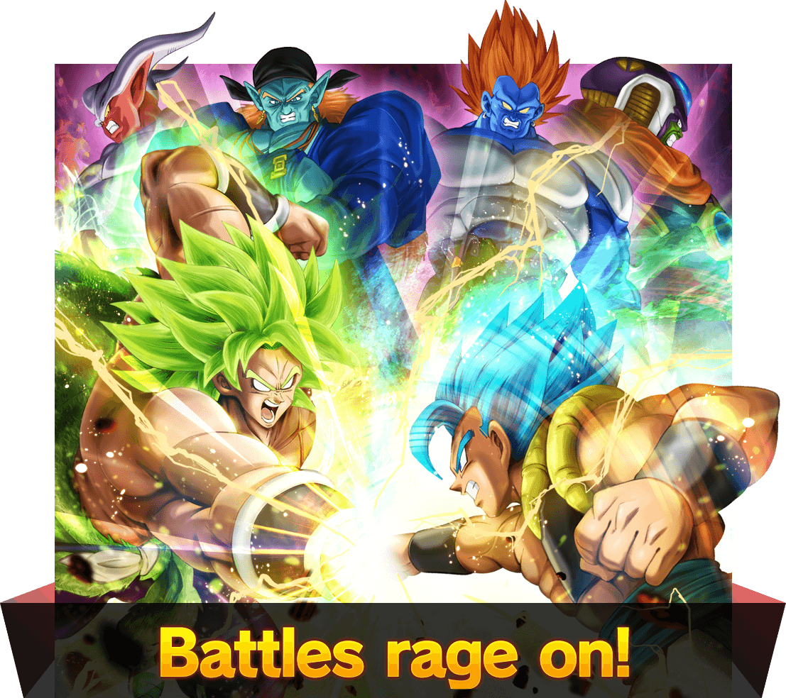 Battles Rage On - Dragon Ball Super (1107x984), Png Download