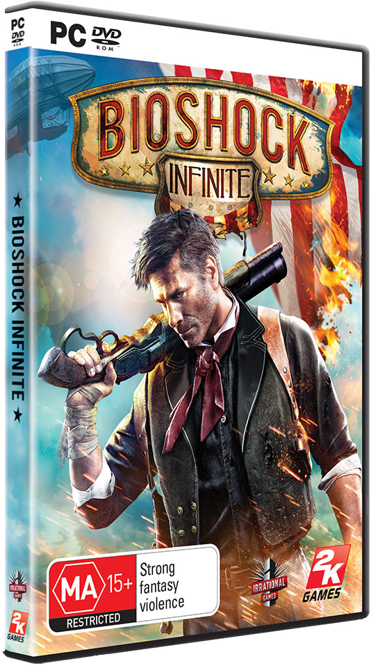 442zuob ] - Bioshock Infinite Pc (571x1000), Png Download