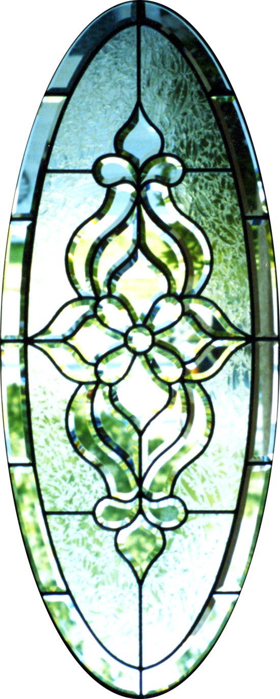 3d Stained Glass Patterns - Stained Glass (550x1370), Png Download