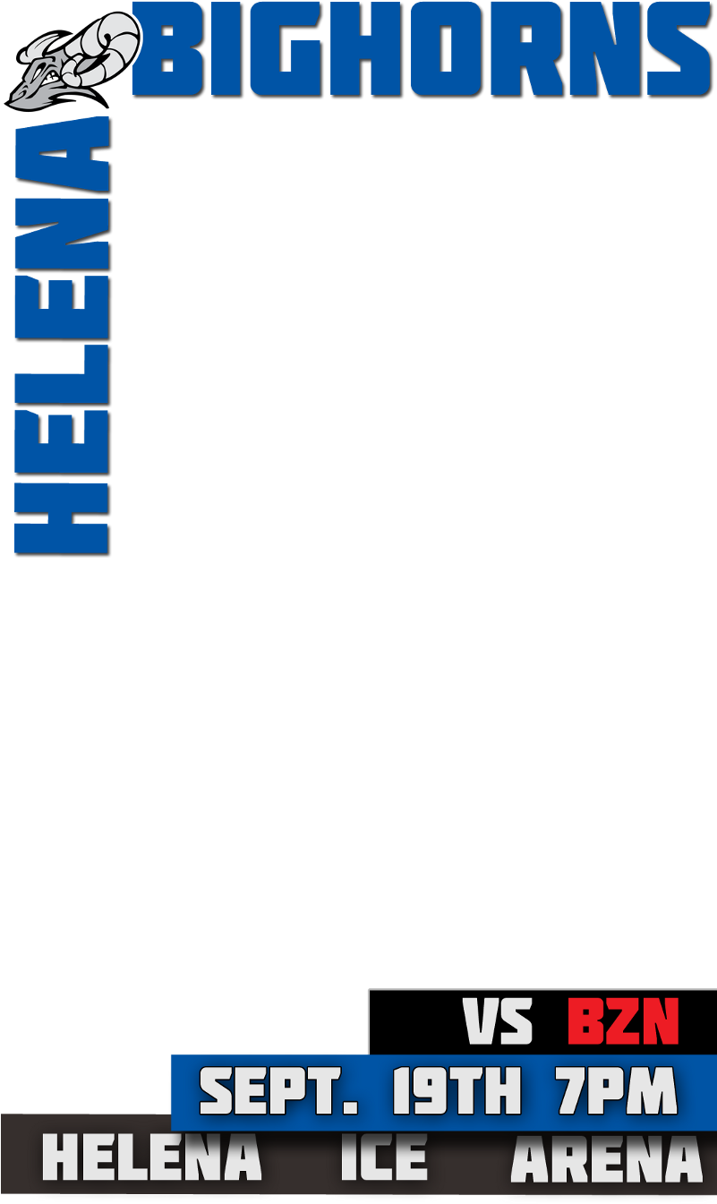 Here Are Two That I Have Designed For The Launch Of - Helena Bighorns (800x1422), Png Download